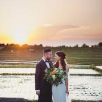 Emma and Nathan married in Bali