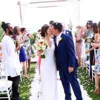 Esther and Laurence married in Bali