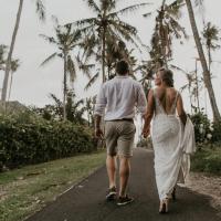 Alice and Bradley married in Bali