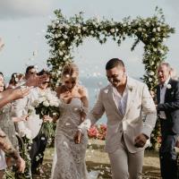Sarah and Gene married in Bali