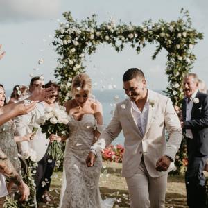 Sarah and Gene married in Bali
